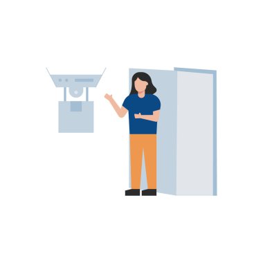 Paket İHA ile kıza teslim edilir..