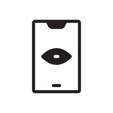 Şeffaf bir arkaplan üzerinde göz vektör çizimi. Konsept ve grafik tasarımı için özel kalite semboller..