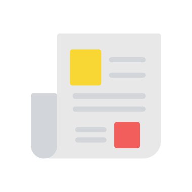 Saydam bir arkaplan üzerinde haber vektörü illüstrasyonu. Konsept ve grafik tasarımı için premium kalite simgeleri..