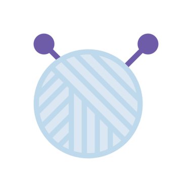 Şeffaf bir arkaplan üzerinde örgü vektör illüstrasyonu. Konsept ve grafik tasarımı için premium kalite simgeleri.. 