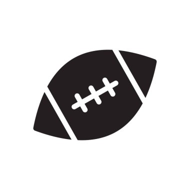 Şeffaf bir arkaplan üzerinde rugby vektör çizimi. Konsept ve grafik tasarımı için özel kalite semboller..