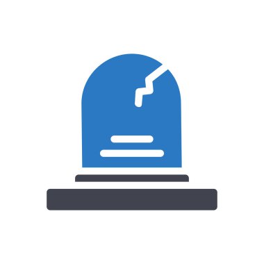 Şeffaf bir arkaplanda ölüm vektörü çizimi. Konsept ve grafik tasarım simgeleri.. 