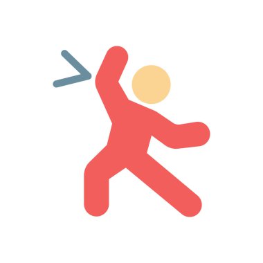 Saydam bir arkaplan üzerinde kahraman vektör çizimi. Konsept ve grafik tasarım için mükemmel kalite simgeleri..