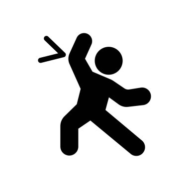 Saydam bir arkaplan üzerinde kahraman vektör çizimi. Konsept ve grafik tasarım simgeleri..