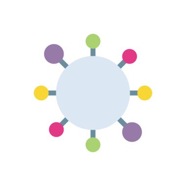 Şeffaf bir arkaplan üzerinde Corona vektör illüstrasyonu. Konsept ve grafik tasarımı için premium kalite simgeleri.. 