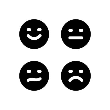 Şeffaf bir arkaplan üzerindeki emoji vektör çizimi. Konsept ve grafik tasarımı için mükemmel kalite sembolleri..