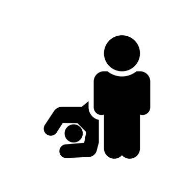 Şeffaf bir arkaplanda enfeksiyon vektör çizimi. Konsept ve grafik tasarım simgeleri için kaliteli semboller..