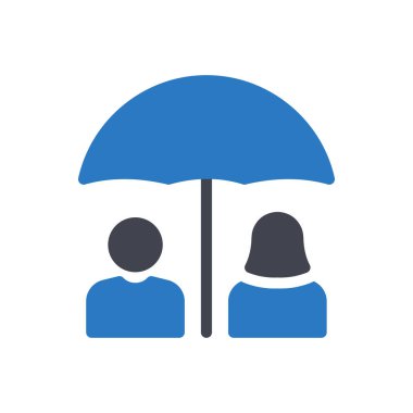 Şeffaf bir arkaplanda koruma vektörü çizimi. Konsept ve grafik tasarım için mükemmel kalite sembolleri..