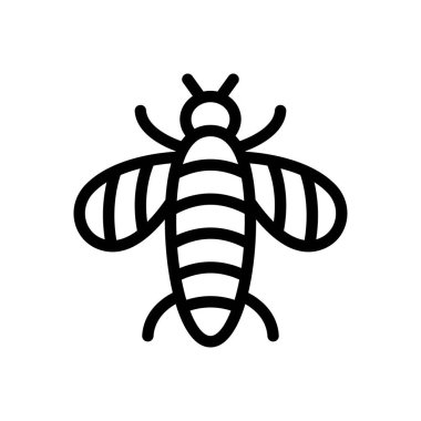 Şeffaf bir arkaplan üzerinde Beelzebub vektör çizimi. Konsept ve grafik tasarım için ince çizgi simgesi..