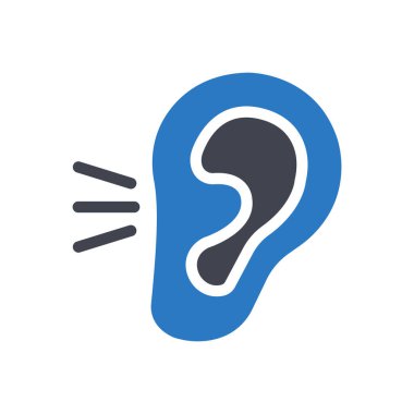 Şeffaf bir arkaplan üzerinde vektör illüstrasyonunu duymak. Konsept ve grafik tasarım için mükemmel kalite sembolleri.. 