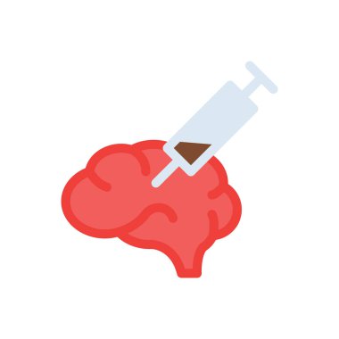 Şeffaf bir arkaplan üzerinde enjeksiyon vektör çizimi. Konsept ve grafik tasarımı için birinci sınıf kalite simgeler..