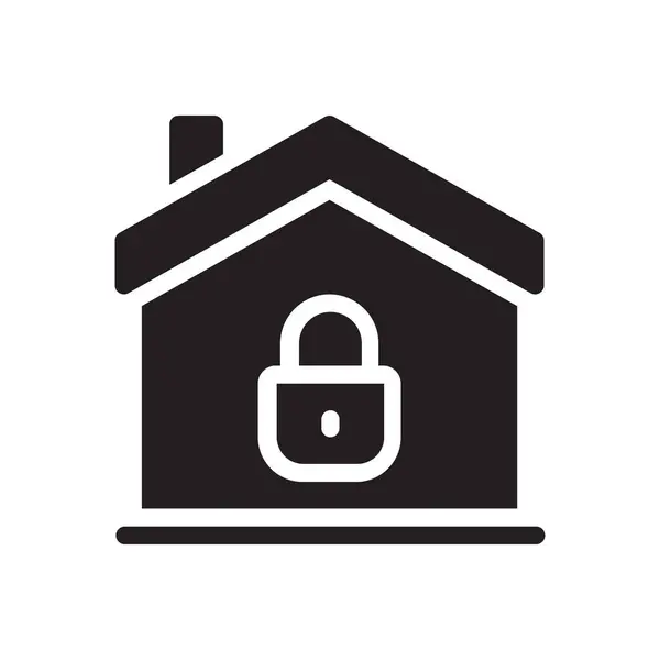 Home Lock Illustration Vectorielle Sur Fond Transparent Symboles Qualité Premium — Image vectorielle