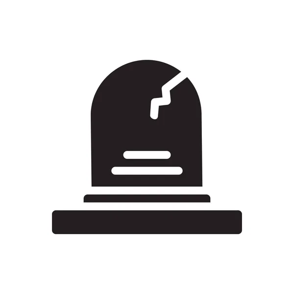 Death Vector Illustration Transparent Background Premium Quality Symbols Glyphs Icon — Stock Vector