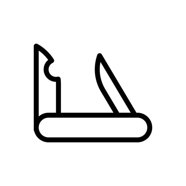 Иконка Тонкой Линии Концепта Графического Дизайна — стоковый вектор