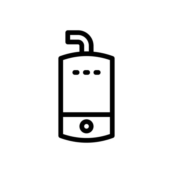 Гейзер Векторні Ілюстрації Прозорому Фоні Символи Якості Премій Піктограма Тонкої — стоковий вектор