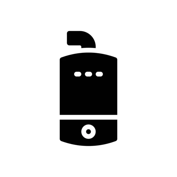Geyser Vector Illustration Transparent Background Premium Quality Symbols Glyphs Icon —  Vetores de Stock