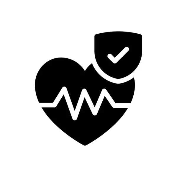 Lifeline Vector Illustration Transparent Background Premium Quality Symbols Glyphs Icon — Vettoriale Stock