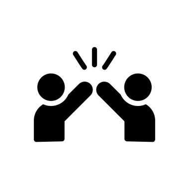 Saydam bir arkaplanda yüksek kutlama vektör illüstrasyonu. Konsept ve grafik tasarım simgeleri için yüksek kaliteli semboller..