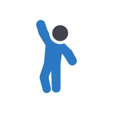 Şeffaf bir arkaplanda mutlu vektör illüstrasyonu. Konsept ve grafik tasarım simgeleri..