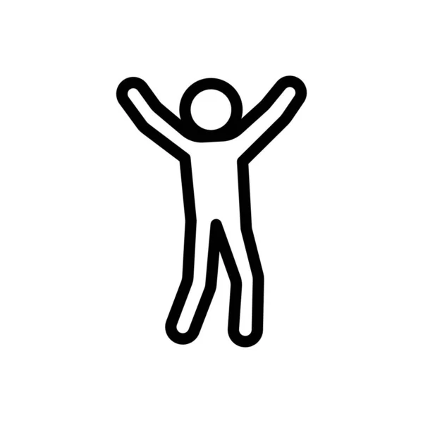 Illustrazione Vettoriale Danza Uno Sfondo Trasparente Simboli Qualità Premium Icona — Vettoriale Stock