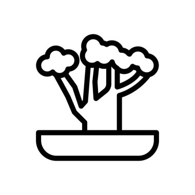 Şeffaf bir arkaplanda bitki vektör çizimi. Premium kalite semboller. Konsept ve grafik tasarım için ince çizgi simgesi.