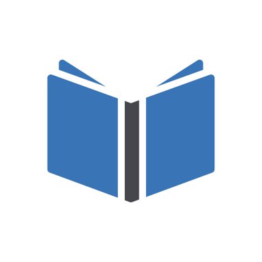Saydam bir arkaplan üzerinde kitap vektör çizimi. Konsept ve grafik tasarım için mükemmel kalite sembolleri..