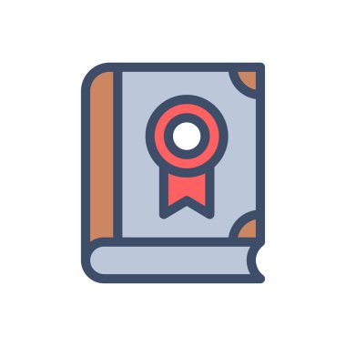 Şeffaf bir arkaplan üzerinde madalya vektör illüstrasyonu. Konsept ve grafik tasarımı için birinci sınıf kalite simgeler..