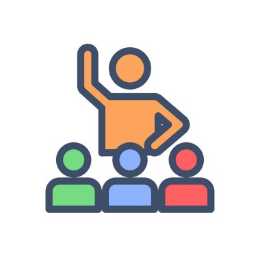 Şeffaf bir arkaplan üzerinde lider vektör illüstrasyonu. Konsept ve grafik tasarımı için prim kalite simgeleri.. 