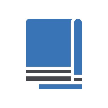 Şeffaf bir arkaplan üzerinde havlu vektör illüstrasyonu. Konsept ve grafik tasarımı için özel kalite semboller..