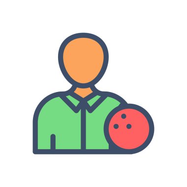 Şeffaf bir arkaplan üzerinde avatar vektör çizimi. Konsept ve grafik tasarımı için prim kalite simgeleri..