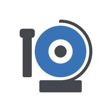 Şeffaf bir arkaplan üzerinde çan vektör illüstrasyonu. Konsept ve grafik tasarım için mükemmel kalite semboller..