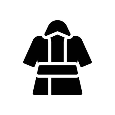 Şeffaf bir arkaplanda boks kumaşı vektör çizimi. Konsept ve grafik tasarımı için en kaliteli semboller..