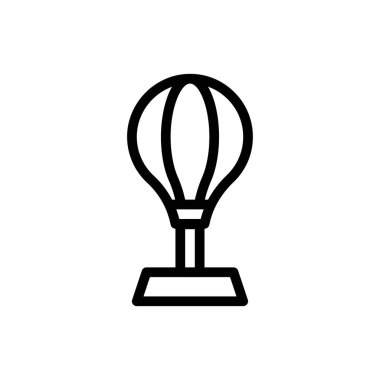 Şeffaf bir arkaplan üzerinde boks çantası vektör çizimi. Konsept ve grafik tasarım için ince çizgi simgesi.. 