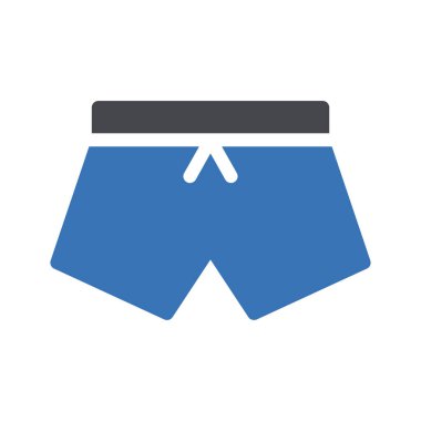 shorts vector illustration on a transparent background.Premium quality symbols.Glyphs icon for concept and graphic design.