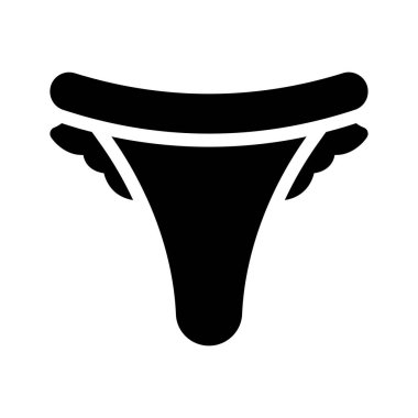 Saydam bir arkaplanda kadın vektör illüstrasyonu. Konsept ve grafik tasarım simgeleri..