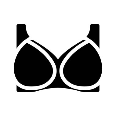 Saydam bir arkaplan üzerinde sütyen vektör çizimi. Konsept ve grafik tasarım için özel kalite semboller..