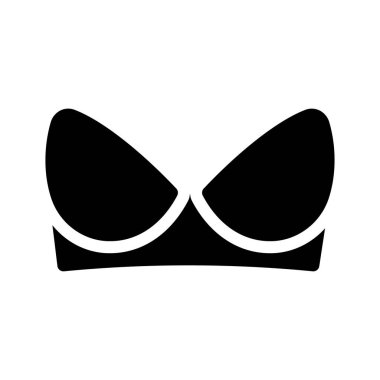 Saydam bir arkaplan üzerinde sütyen vektör çizimi. Konsept ve grafik tasarım için özel kalite semboller..