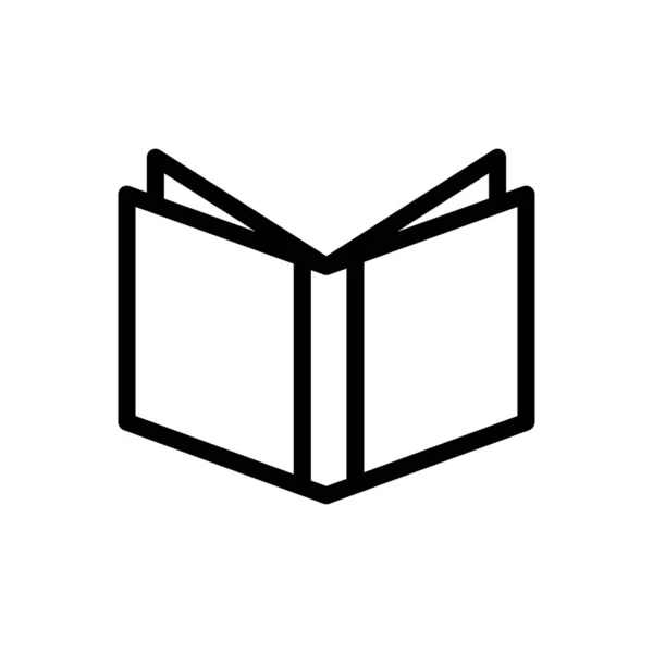 Open Book Vector Illustration Auf Transparentem Hintergrund Symbole Premium Qualität — Stockvektor