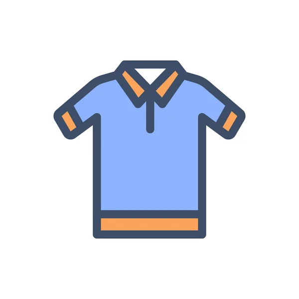 Shirt Vector Illustration Transparent Background Premium Quality Symbols Stroke Icon — Wektor stockowy
