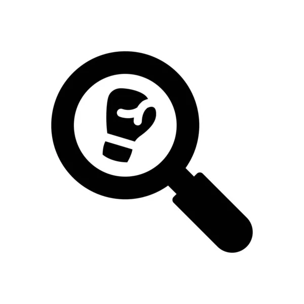 Ilustracja Wektora Wyszukiwania Boksu Przejrzystym Tle Symbole Jakości Premium Ikona — Wektor stockowy