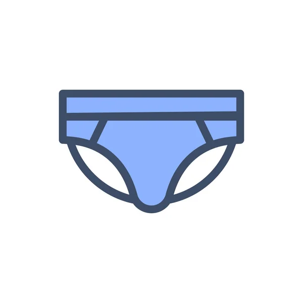 Underwear Vector Illustration Transparent Background Premium Quality Symbols Stroke Icon — 스톡 벡터