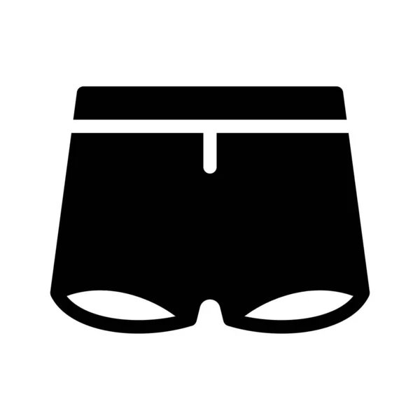 Shorts Vector Illustration Transparent Background Premium Quality Symbols Glyphs Icon — ストックベクタ