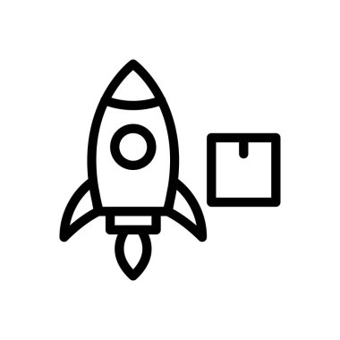 şeffaf bir arkaplan üzerinde başlangıç vektör illüstrasyonu.Premium kalite simgeleri. Konsept ve grafik tasarım için ince çizgi simgesi.