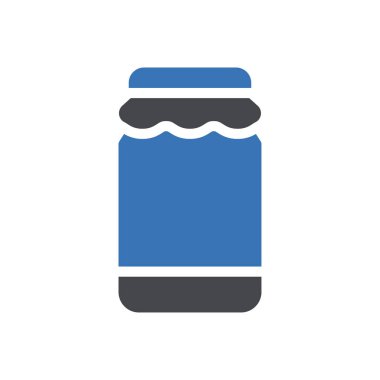 jam vector illustration on a transparent background.Premium quality symbols.Glyphs icon for concept and graphic design.