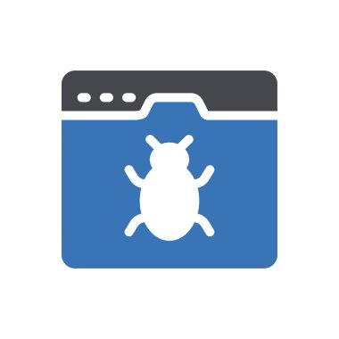 Şeffaf bir arkaplan üzerindeki hata vektör çizimi. Konsept ve grafik tasarım için mükemmel kalite sembolleri..