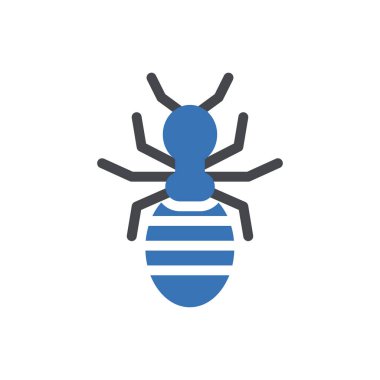 termite vector illustration on a transparent background.Premium quality symbols.Glyphs icon for concept and graphic design.
