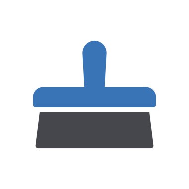 Şeffaf bir arkaplan üzerinde fırça vektör illüstrasyonu. Konsept ve grafik tasarımı için kaliteli semboller..