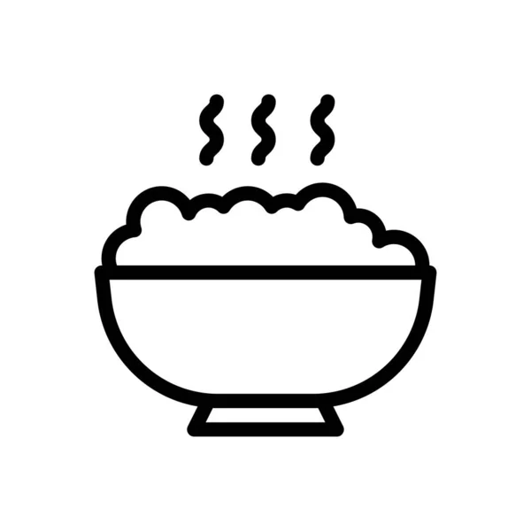 Şeffaf Bir Arkaplanda Sıcak Yiyecek Vektör Çizimi Konsept Grafik Tasarım — Stok Vektör