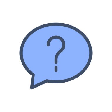 Saydam bir arkaplan üzerindeki soru vektör çizimi. Konsept ve grafik tasarım için birinci sınıf kalite simgeleri..