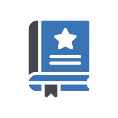 Saydam bir arkaplan üzerinde kitap vektör çizimi. Konsept ve grafik tasarım için mükemmel kalite sembolleri..